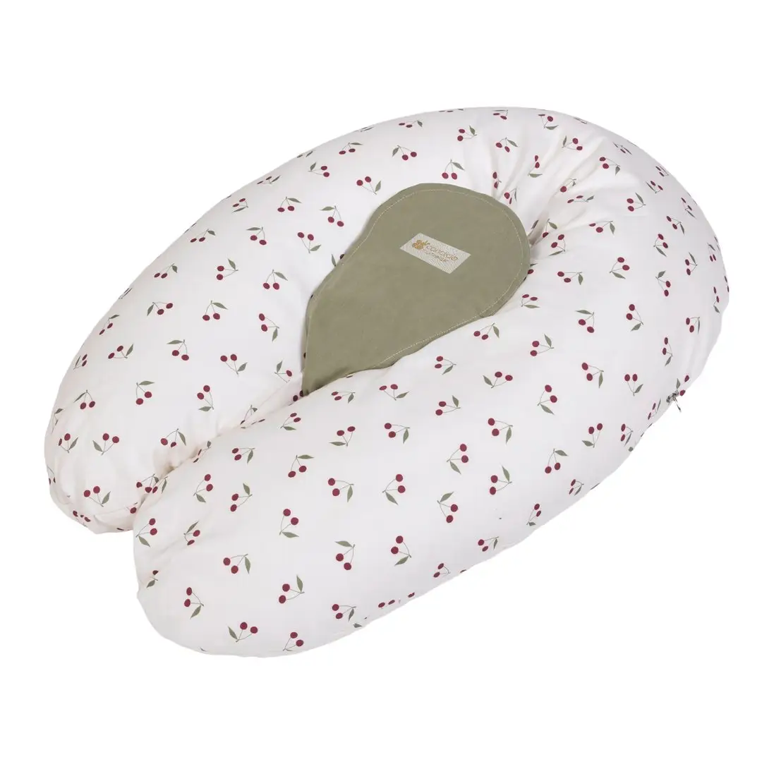CANDIDE Tehotenský a dojčiaci vankúš Multirelax 3v1 Polycotton, Cherry