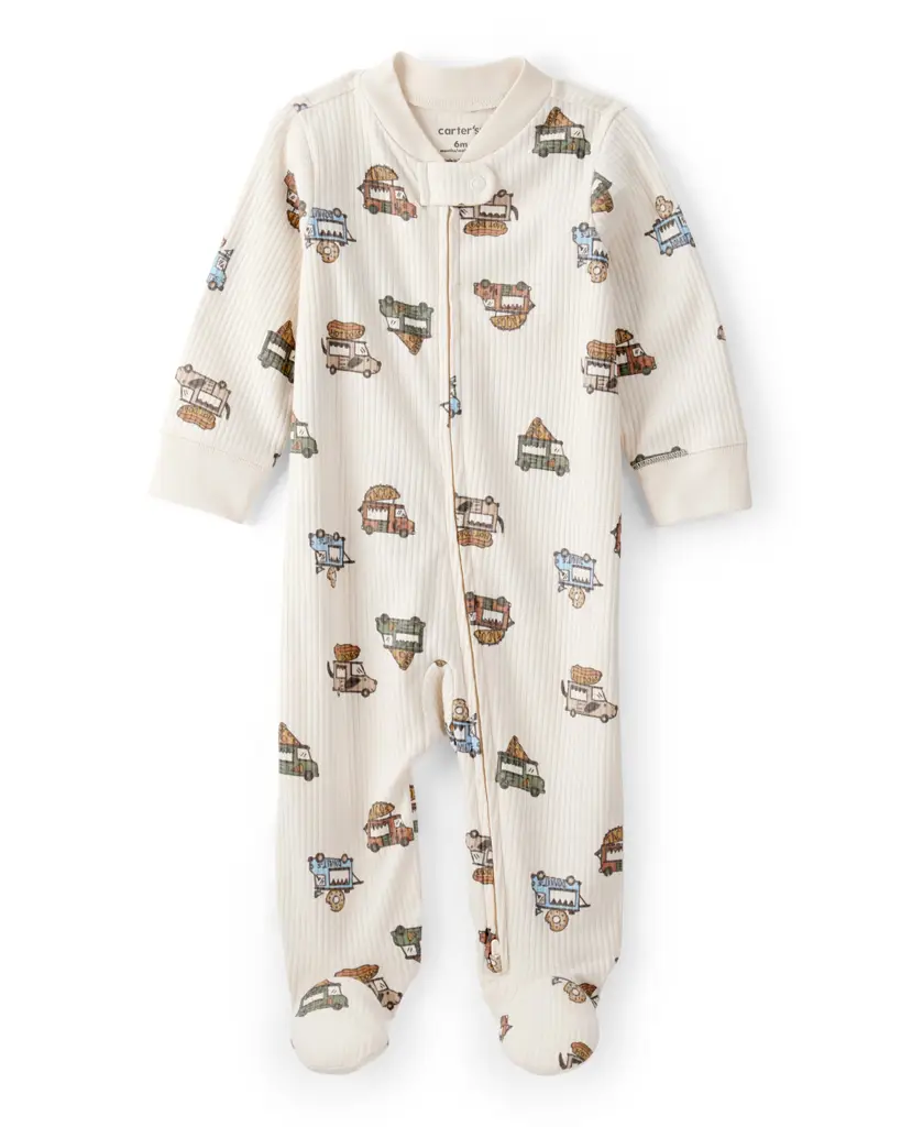CARTER'S Overal na zips Sleep&Play SNP Food Truck chlapec 6m/veľ.68