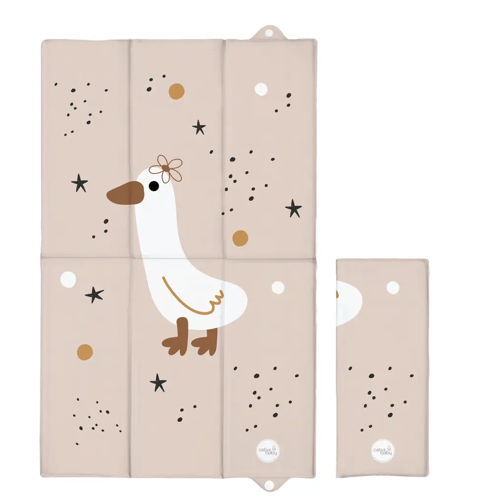 CEBA BABY Podložka prebaľovacia cestovná (80x50) Basic Star Duck