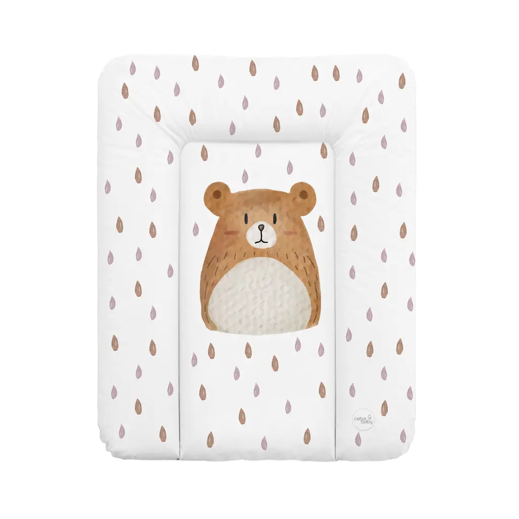 CEBA BABY Podložka prebaľovacia mäkká malá (50x70) Basic Bear Buddy