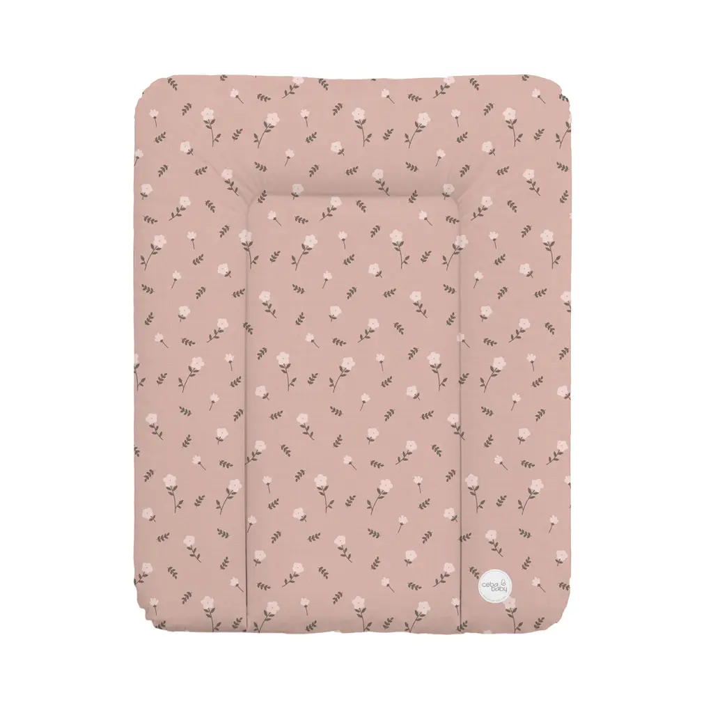CEBA BABY Podložka prebaľovacia mäkká malá (50x70) Basic Petite Blossoms