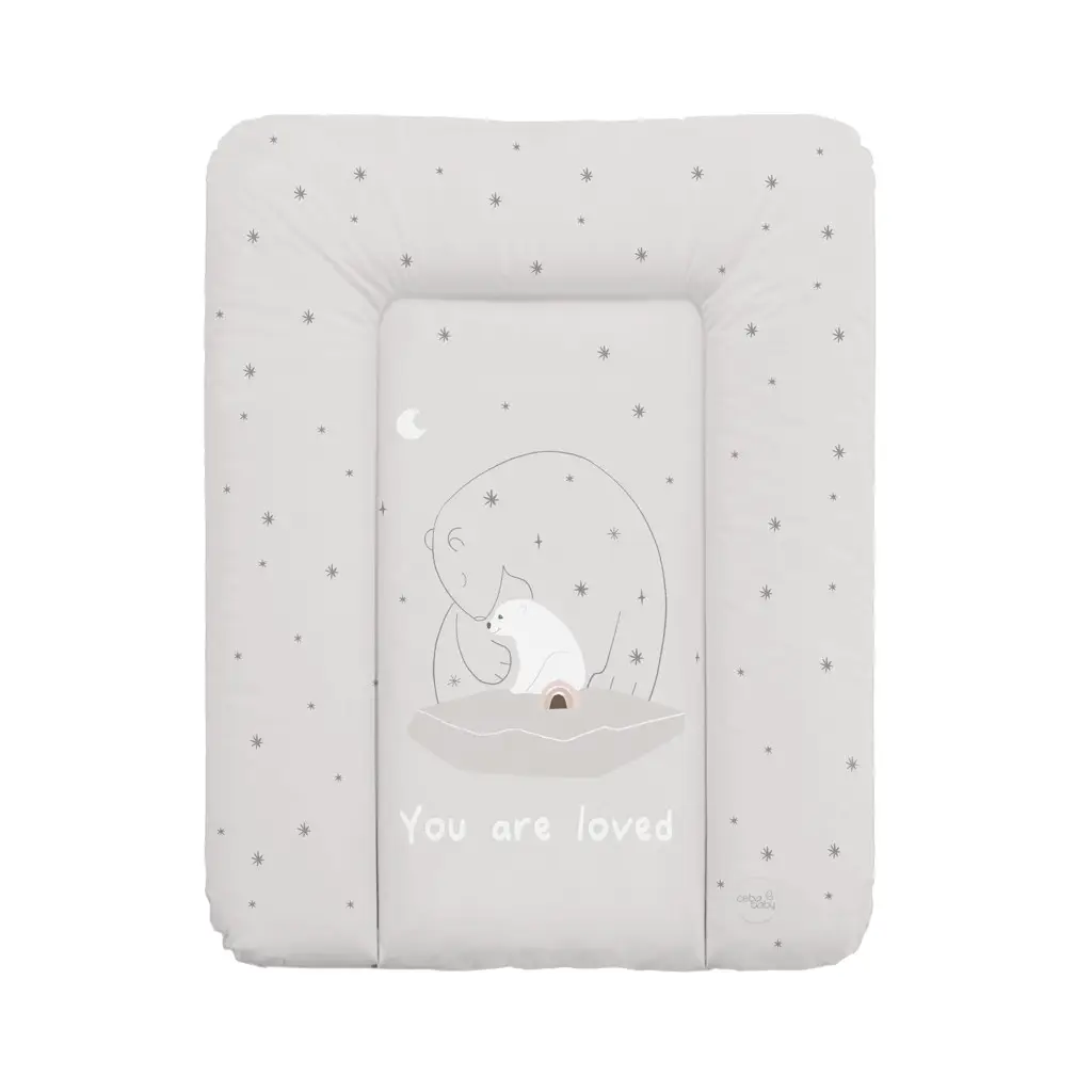 CEBA BABY Podložka prebaľovacia mäkká malá (50x70) Basic Polar Bears