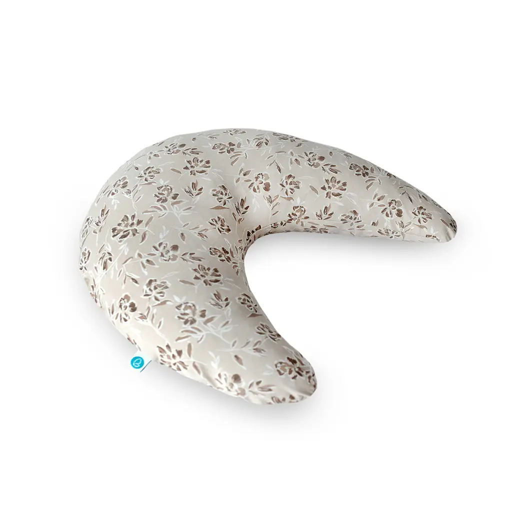 CEBA BABY Vankúš na kojenie HUGGY (150x60x37) Basic Žerzej Flower Field