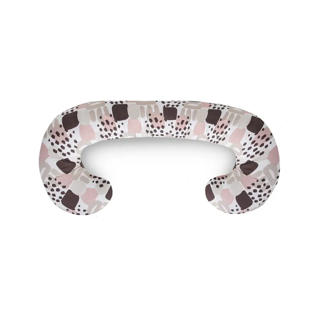 CEBA Vankúš na dojčenie Cebuška Duo Žerzej Boho 300 cm