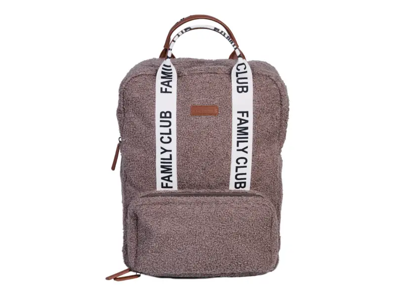 Childhome Prebaľovací batoh Family Club Signature Teddy Soft Brown