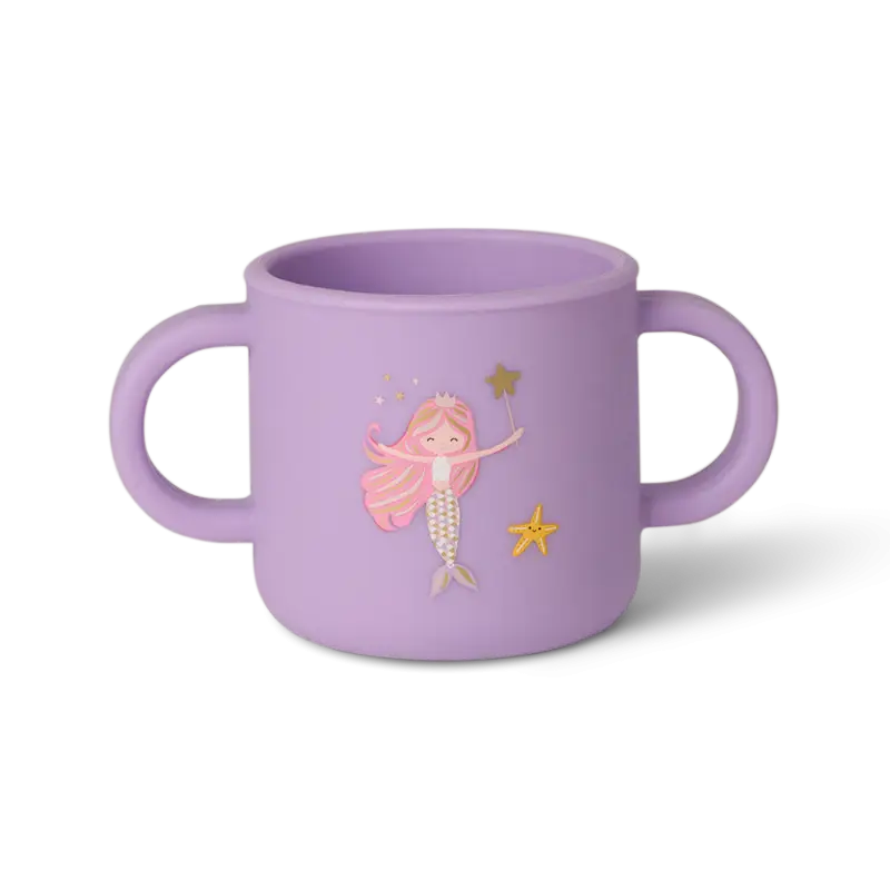 Citron Mini silikonový hrneček, 180ml - Mermaid