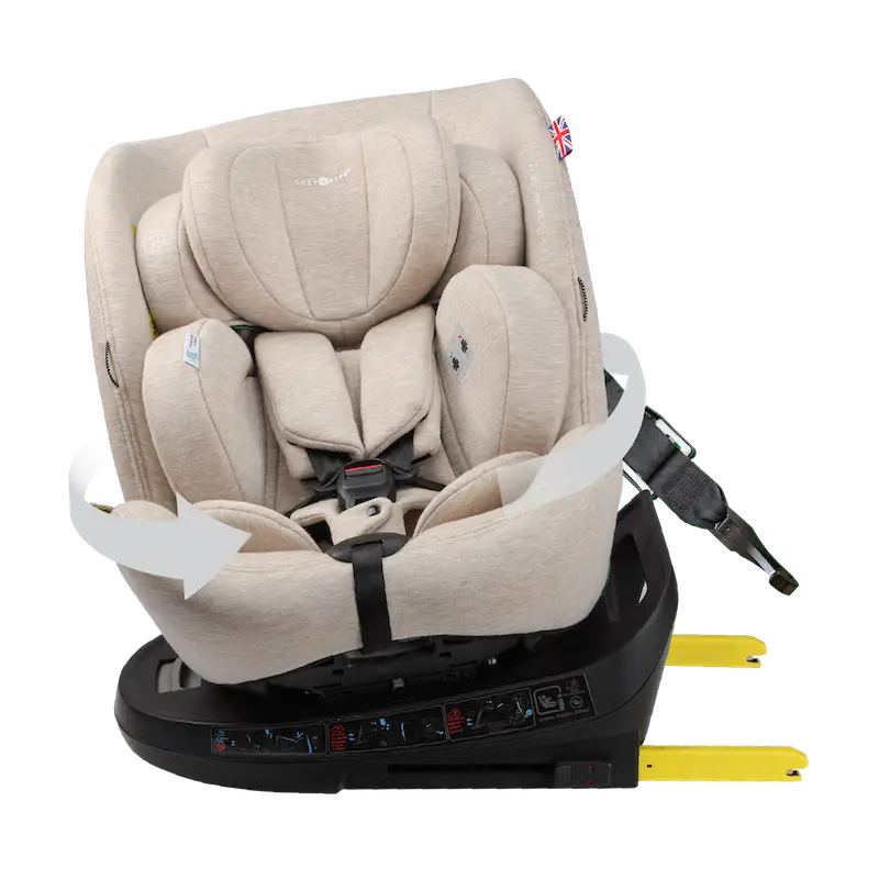 Cozy N Safe APOLLO i-Size 360° autosedačka 40-150, Ivory 2026