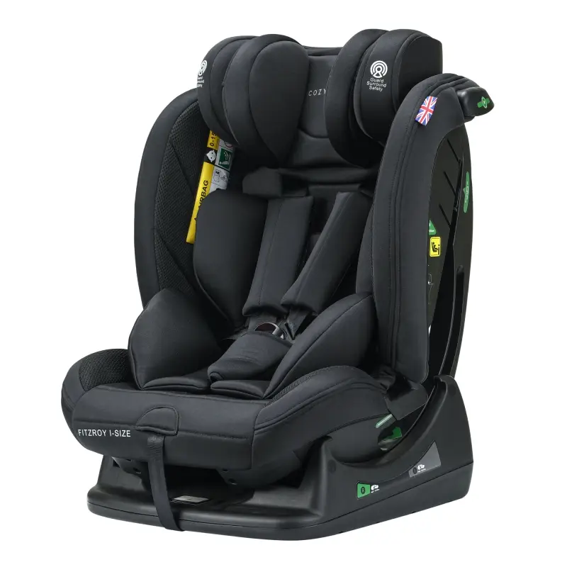 Cozy N Safe FITZROY i-Size autosedačka 40-135 bez isofixu, Onyx 2025