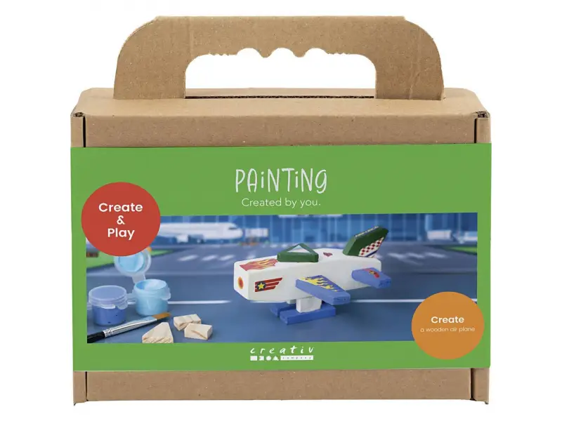 Creativ Company Kreativní sada Letadlo dřevěné