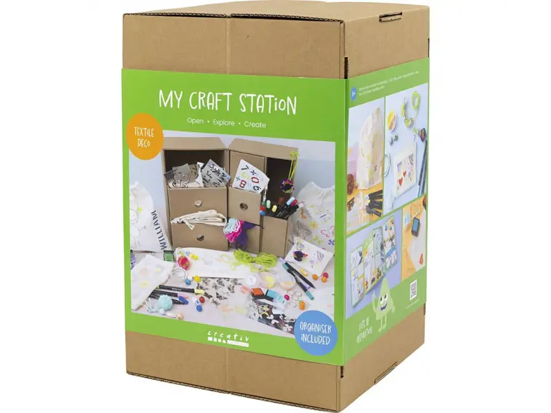 Creativ Company Kreativní sada Maxi box se zásuvkami Dekorování textilu