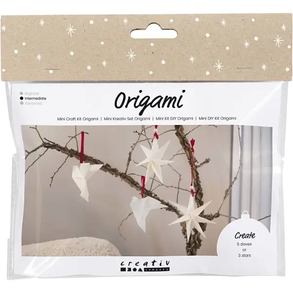 Creativ Company Kreatívna sada Origami holubica a hviezdy