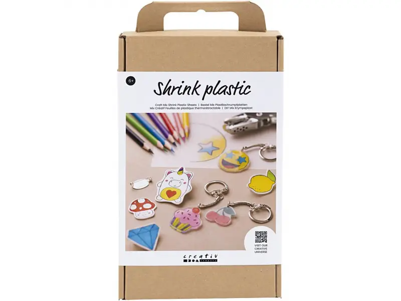 Creativ Company Kreativní sada Přívěsky ze smršťovací fólie