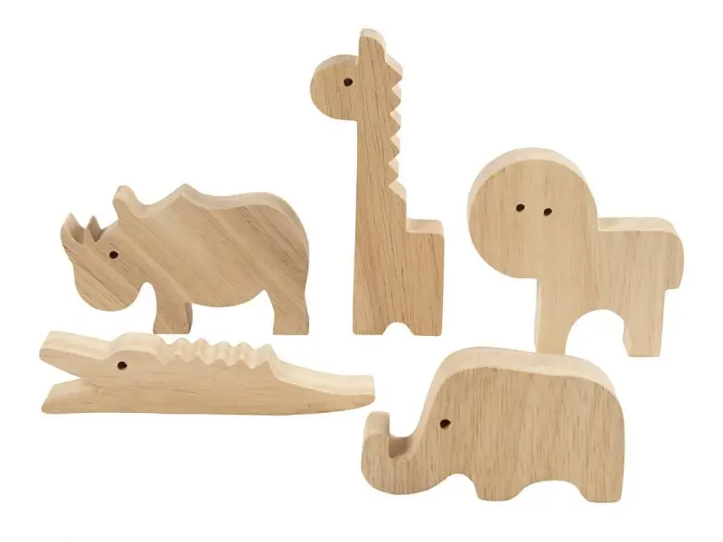 Creativ Company Kreativní sada Safari zvířata dřevěná