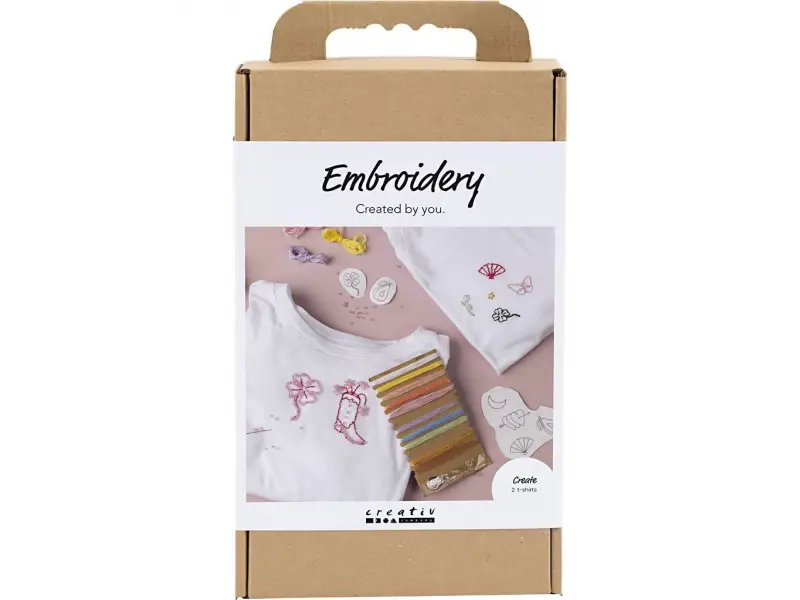 Creativ Company Kreativní sada Vyšívání na tričko