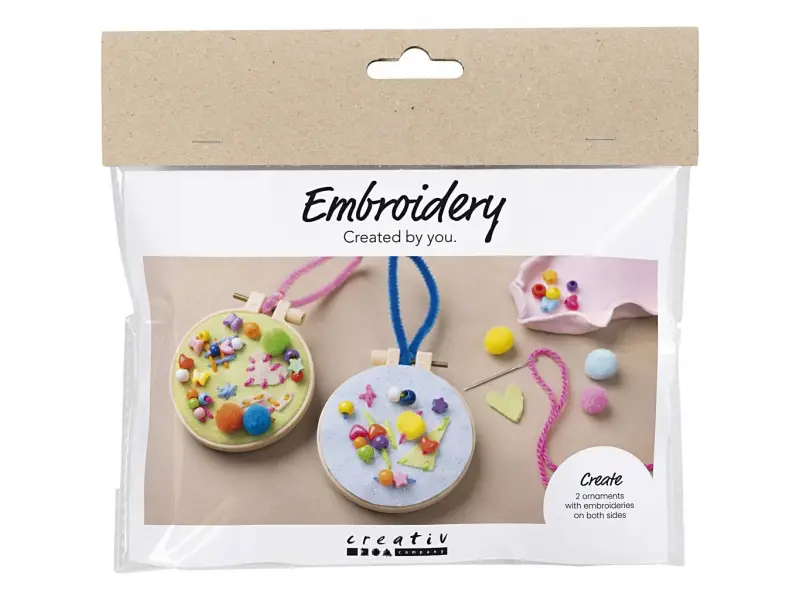 Creativ Company Kreatívna sada Mini Craft Kit Embroidery Imagination