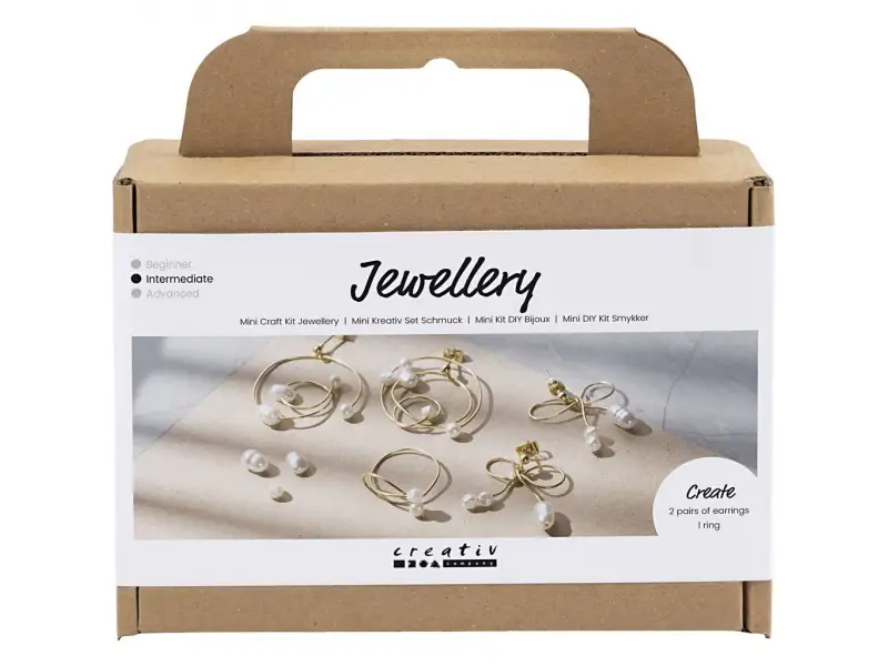 Creativ Company Kreatívna sada Mini Craft Kit Jewellery Wire Earrings