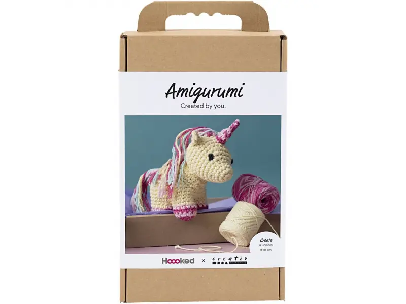 Creativ Company Sada na háčkovanie Amigurumi jednorožec