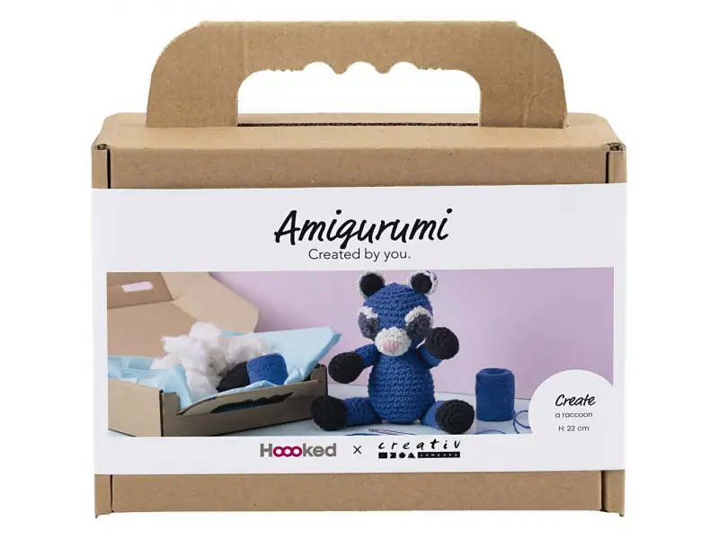 Creativ Company Sada na háčkovanie Amigurumi medvedík čistotný