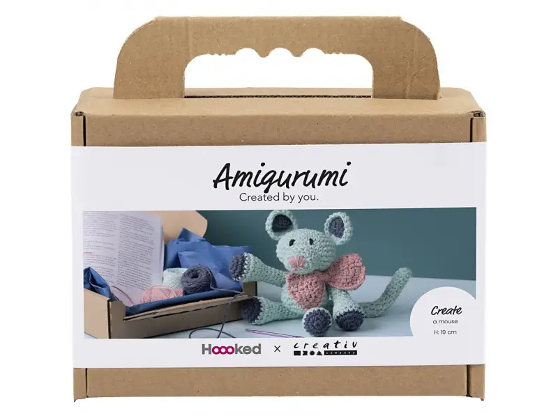 Creativ Company Sada na háčkovanie Amigurumi myška