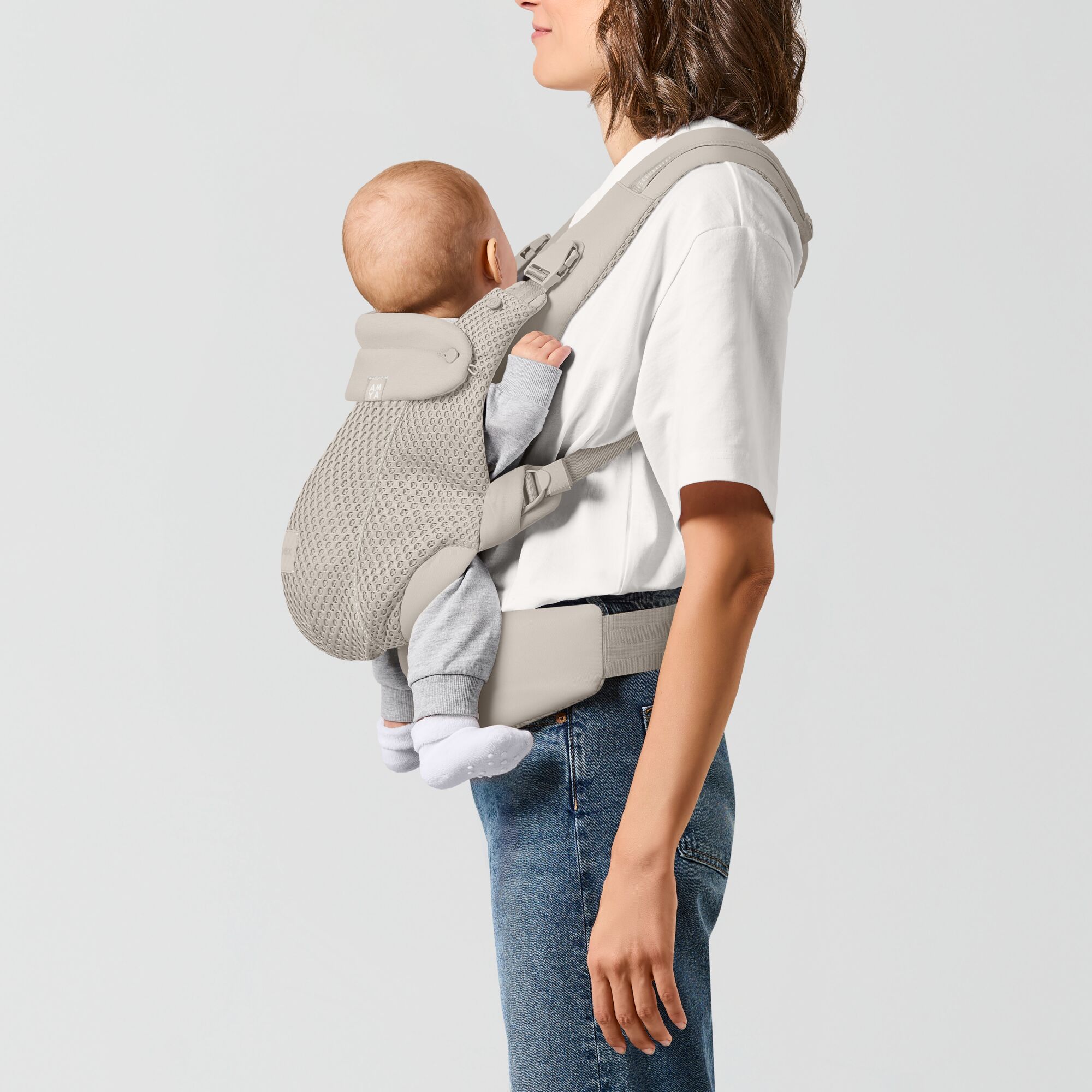 CYBEX AMYA Nosič Dune Grey