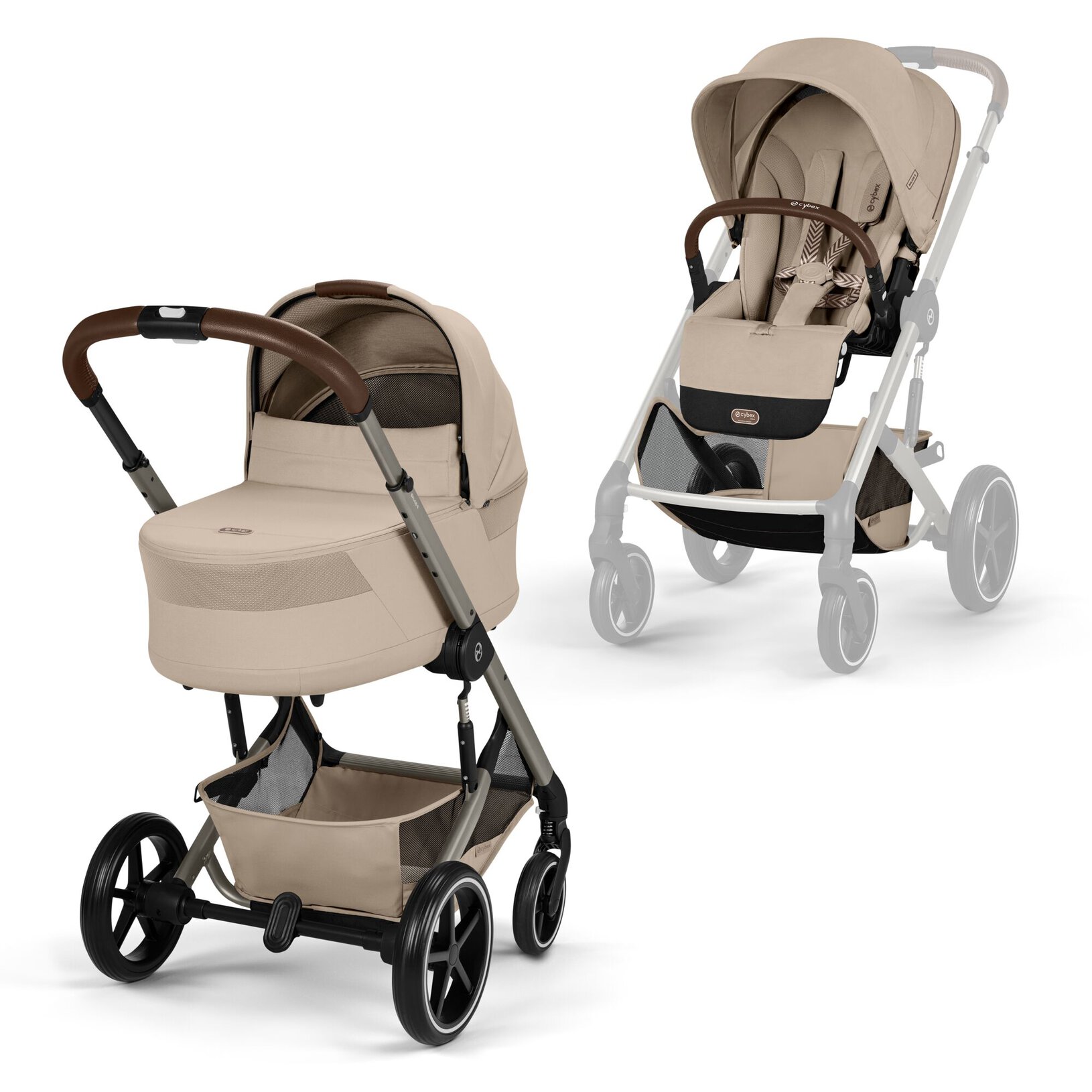 CYBEX BALIOS S LUX Kombinovaný kočík TAUPE ALMOND BEIGE 2026