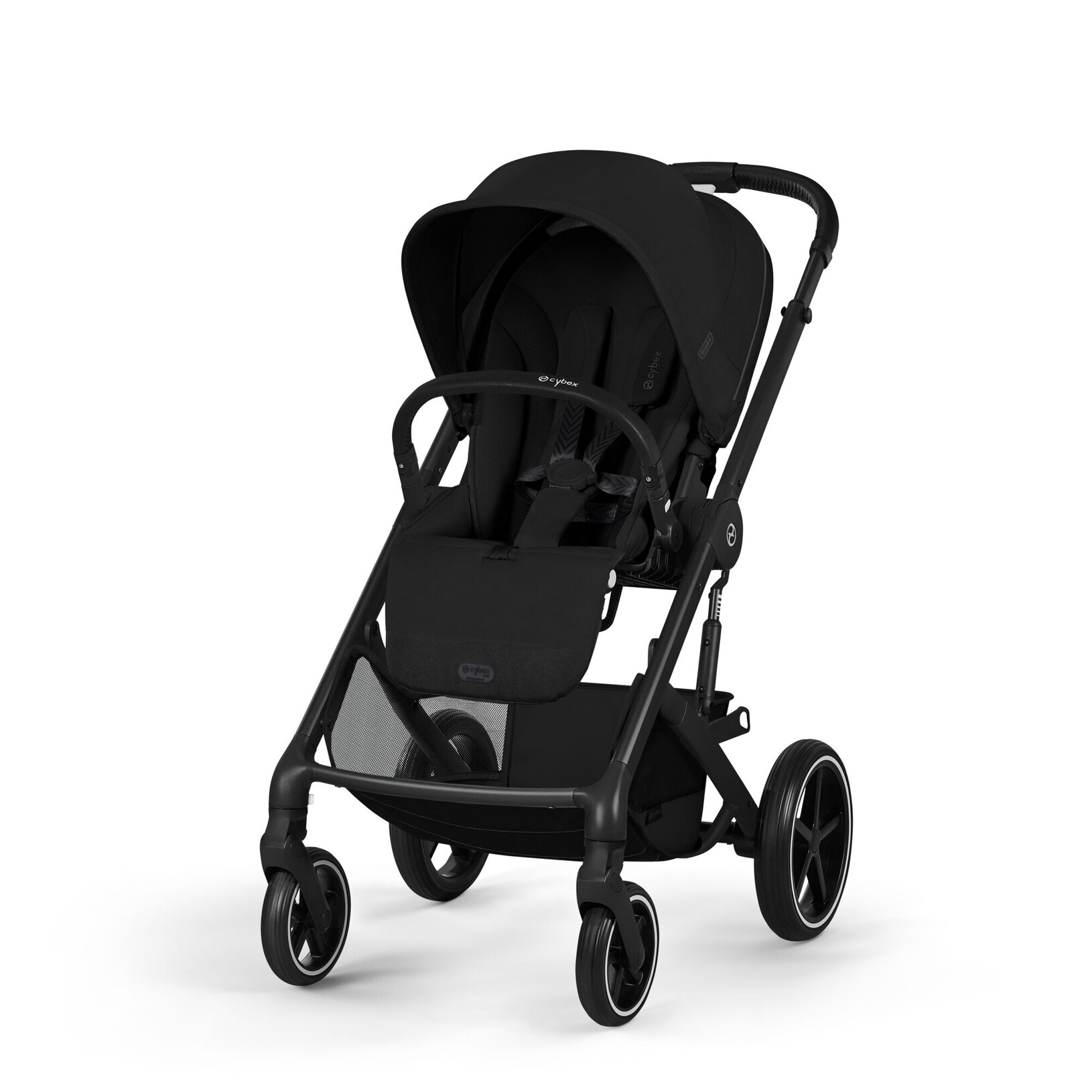 CYBEX BALIOS S LUX Kombinovaný kočík so skladacou vaničkou BLACK MOON BLACK 2026