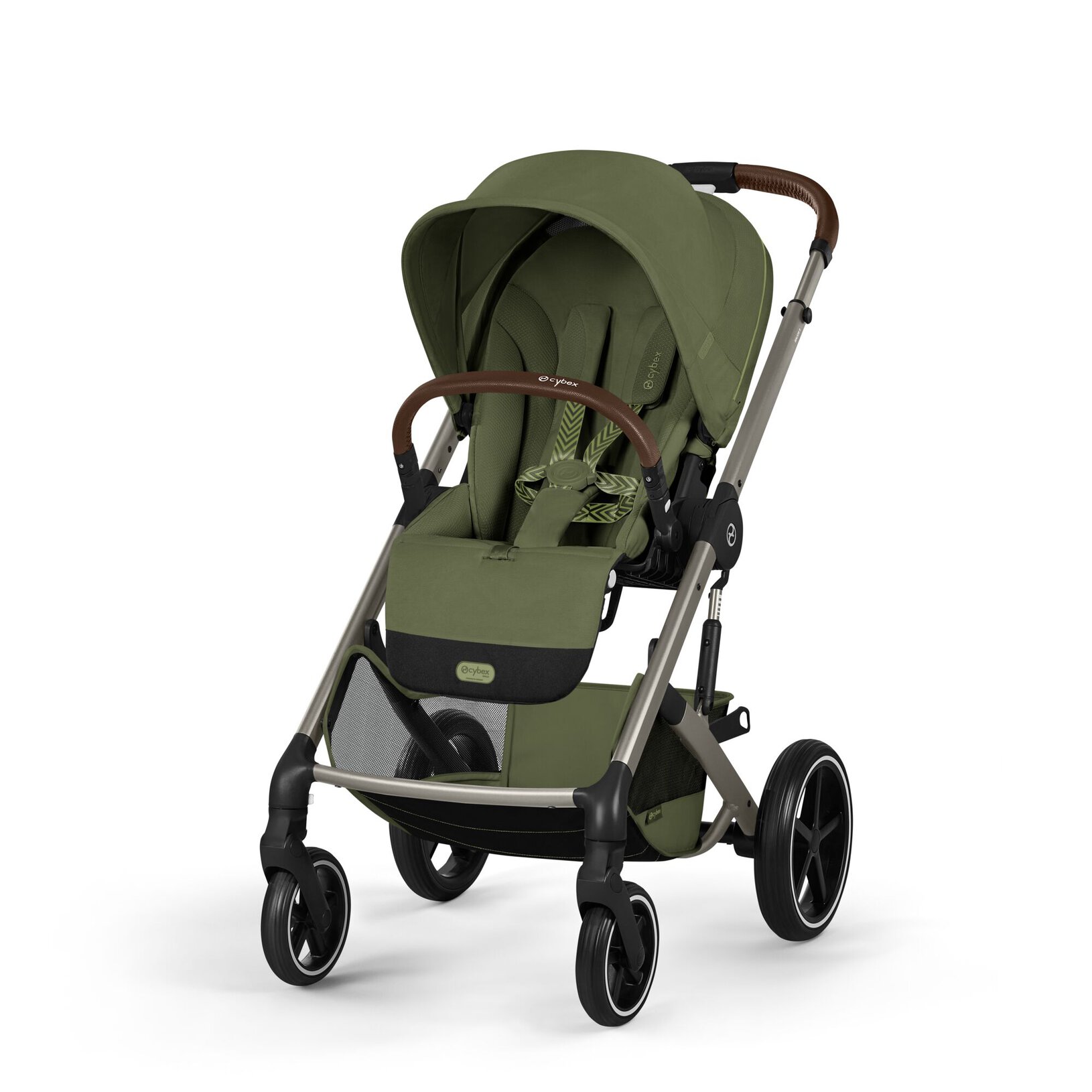 CYBEX BALIOS S LUX Kombinovaný kočík so skladacou vaničkou TAUPE MOSS GREEN 2026