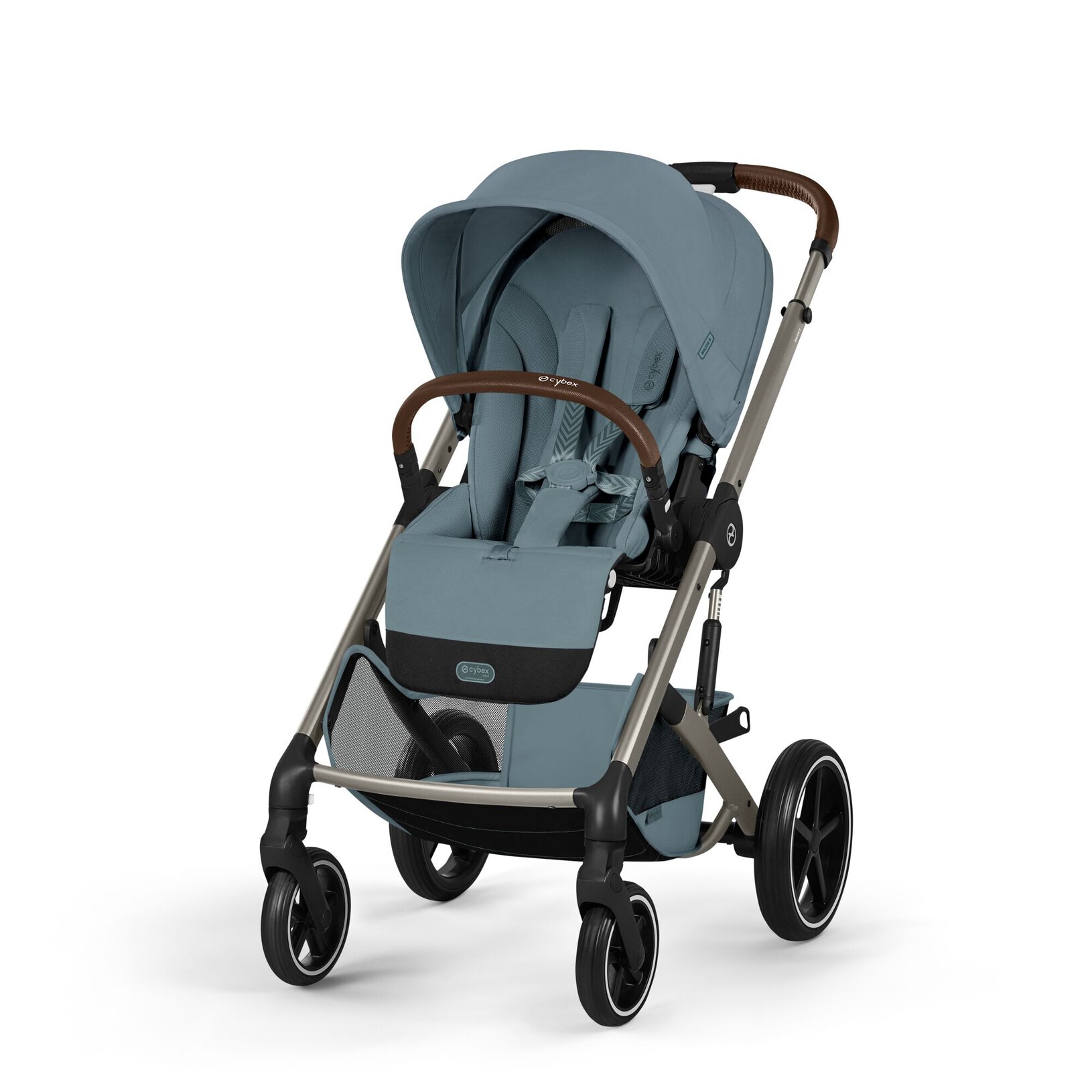CYBEX BALIOS S LUX Kombinovaný kočík so skladacou vaničkou TAUPE STORMY BLUE 2026