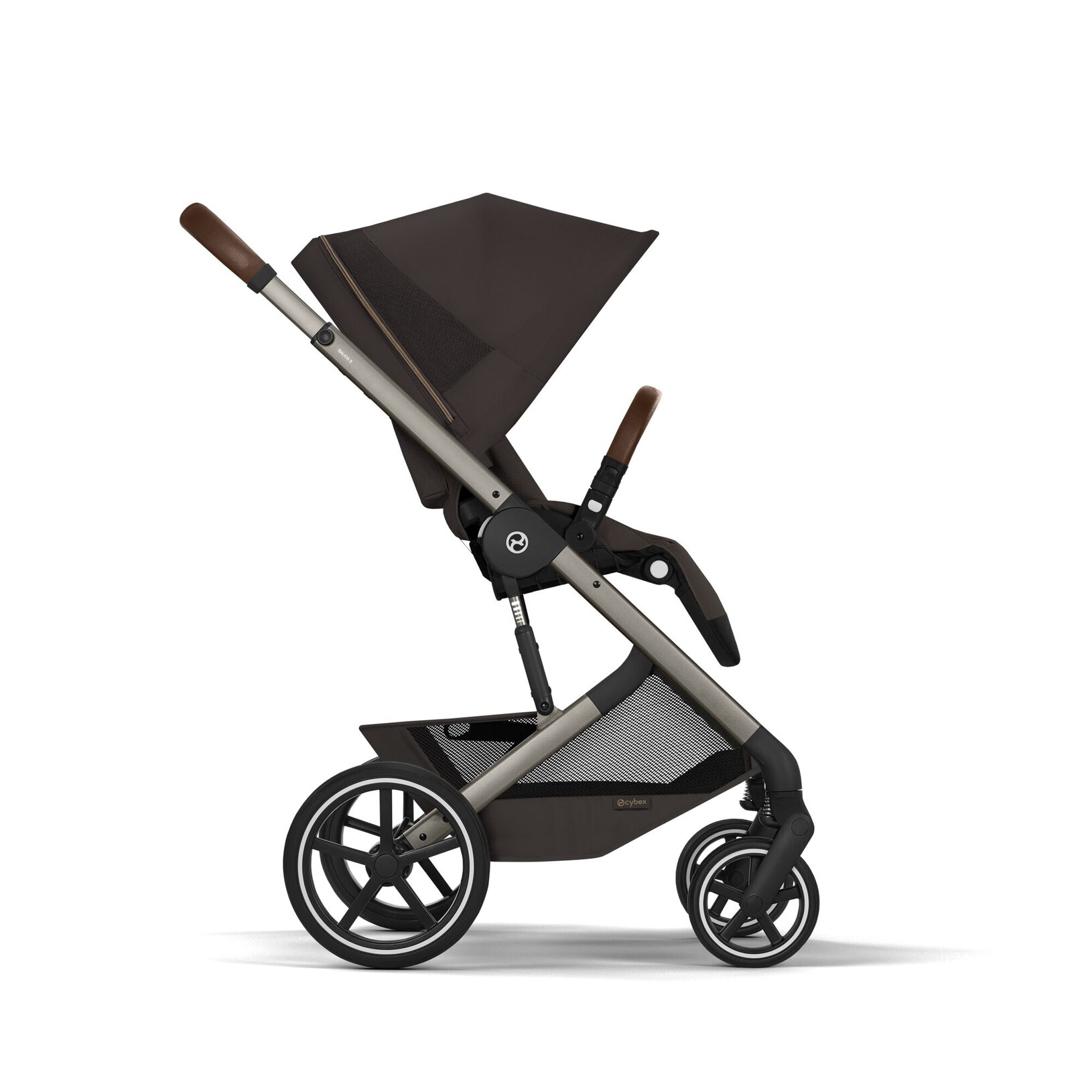CYBEX BALIOS S LUX Kombinovaný kočík so skladacou vaničkou TAUPE CHOCOLATE BROWN 2026