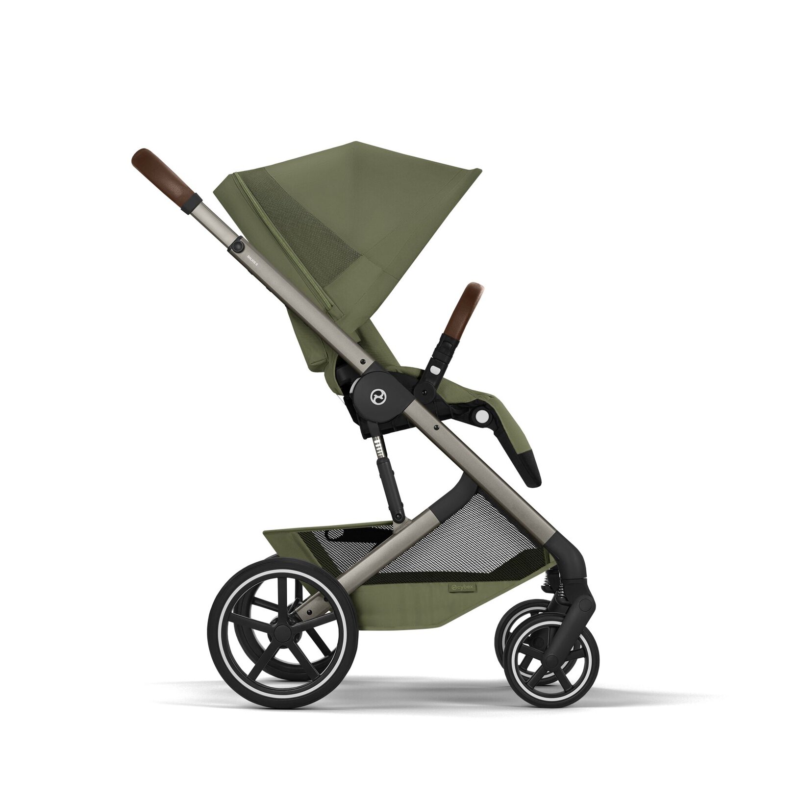 CYBEX BALIOS S LUX Kombinovaný kočík so skladacou vaničkou TAUPE MOSS GREEN 2026