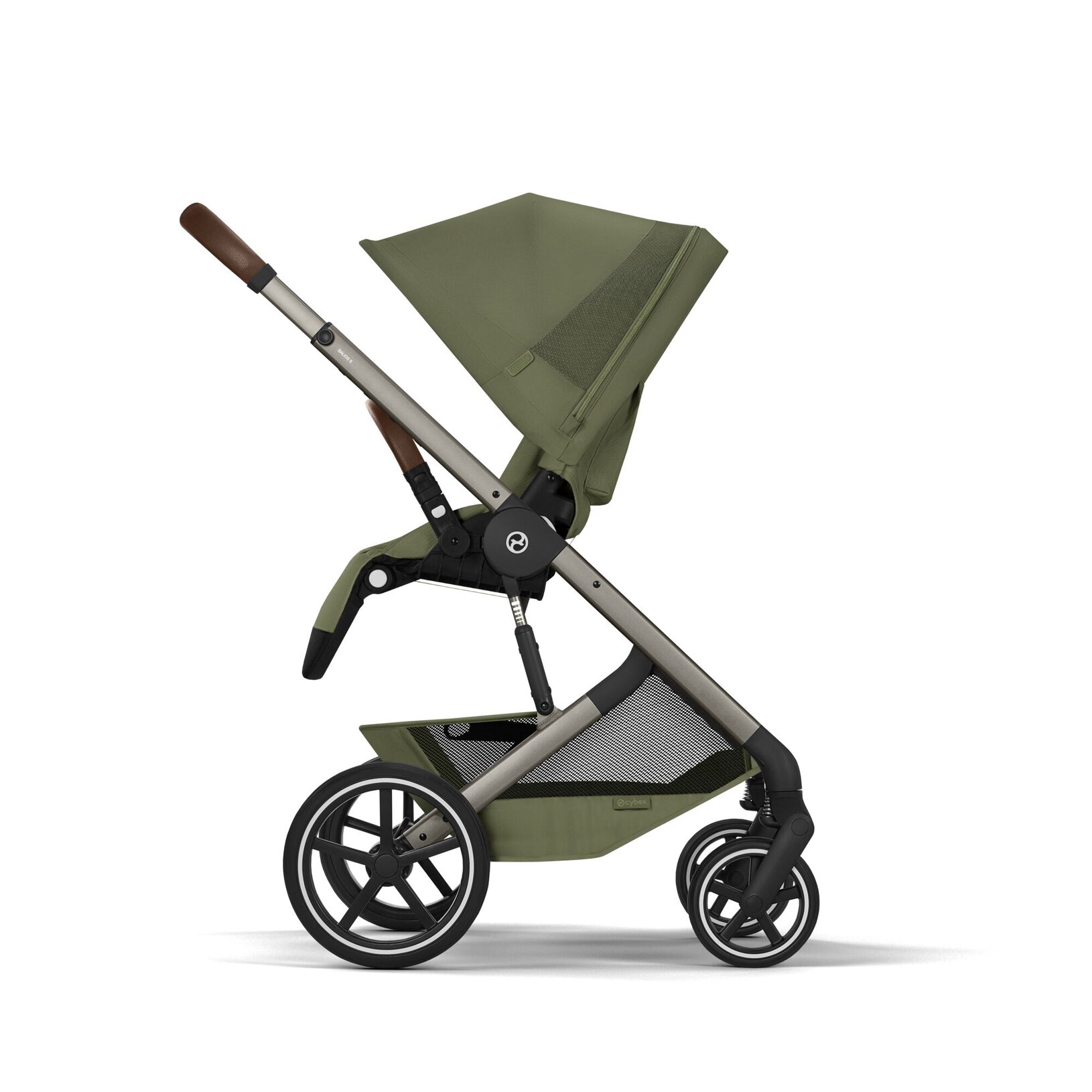 CYBEX BALIOS S LUX Kombinovaný kočík so skladacou vaničkou TAUPE MOSS GREEN 2026