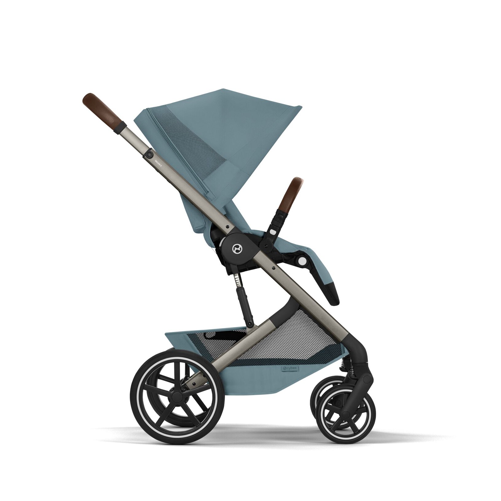 CYBEX BALIOS S LUX Kombinovaný kočík so skladacou vaničkou TAUPE STORMY BLUE 2026