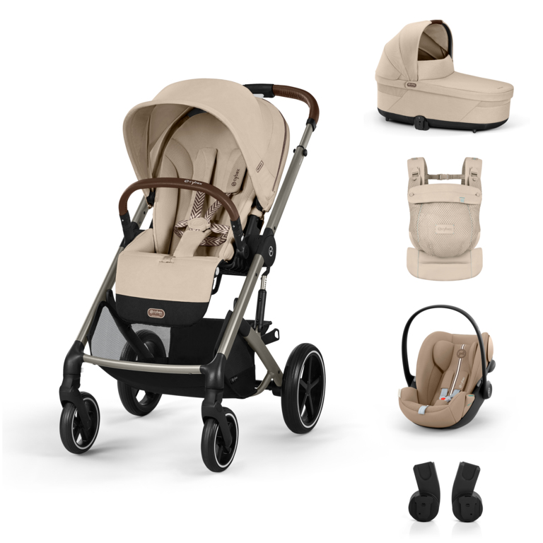 CYBEX BALIOS S LUX BUNDLE SET S + nosič AMYA 2026 Almond Beige