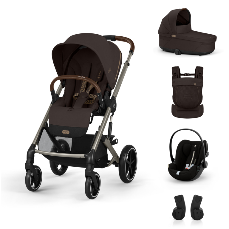 CYBEX BALIOS S LUX BUNDLE SET S + nosič AMYA 2026 Chocolate Brown