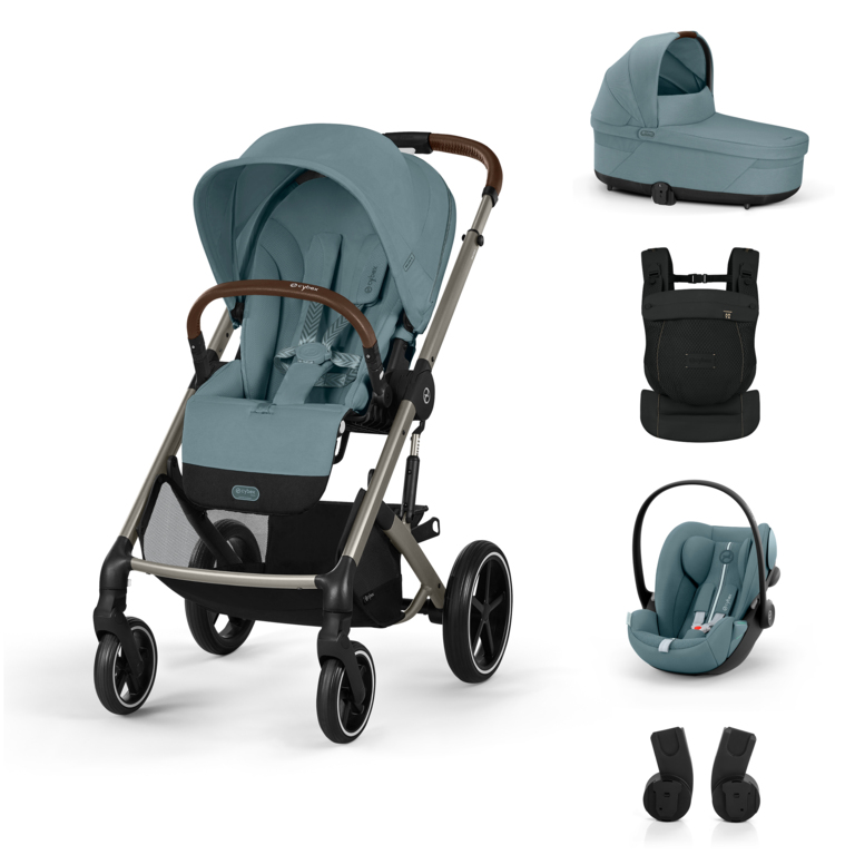 CYBEX BALIOS S LUX BUNDLE SET S + nosič AMYA 2026 Stormy Blue