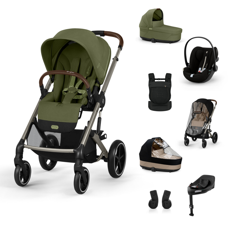 CYBEX BALIOS S LUX BUNDLE SET XL + nosič AMYA 2026 Moss Green