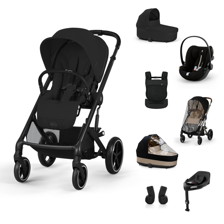 CYBEX BALIOS S LUX BUNDLE SET XL + nosič AMYA 2026 Moon Black