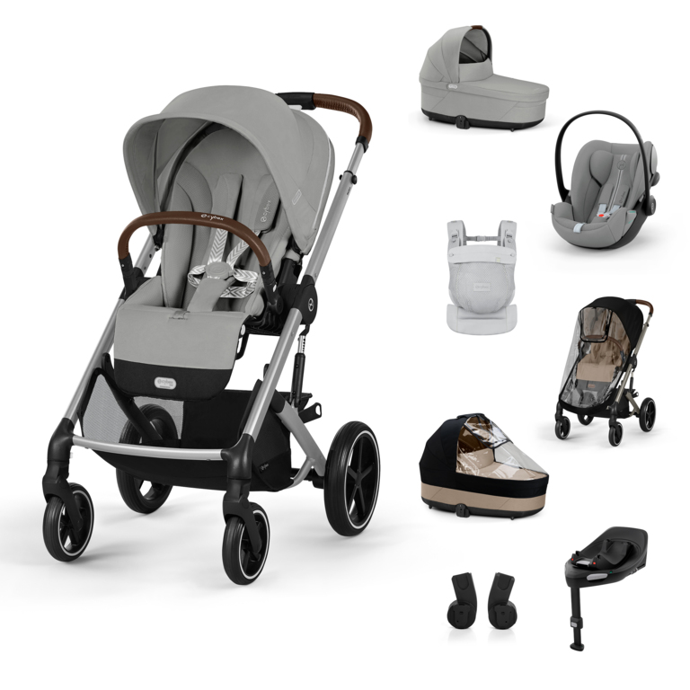 CYBEX BALIOS S LUX BUNDLE SET XL + nosič AMYA 2026 Stone Grey