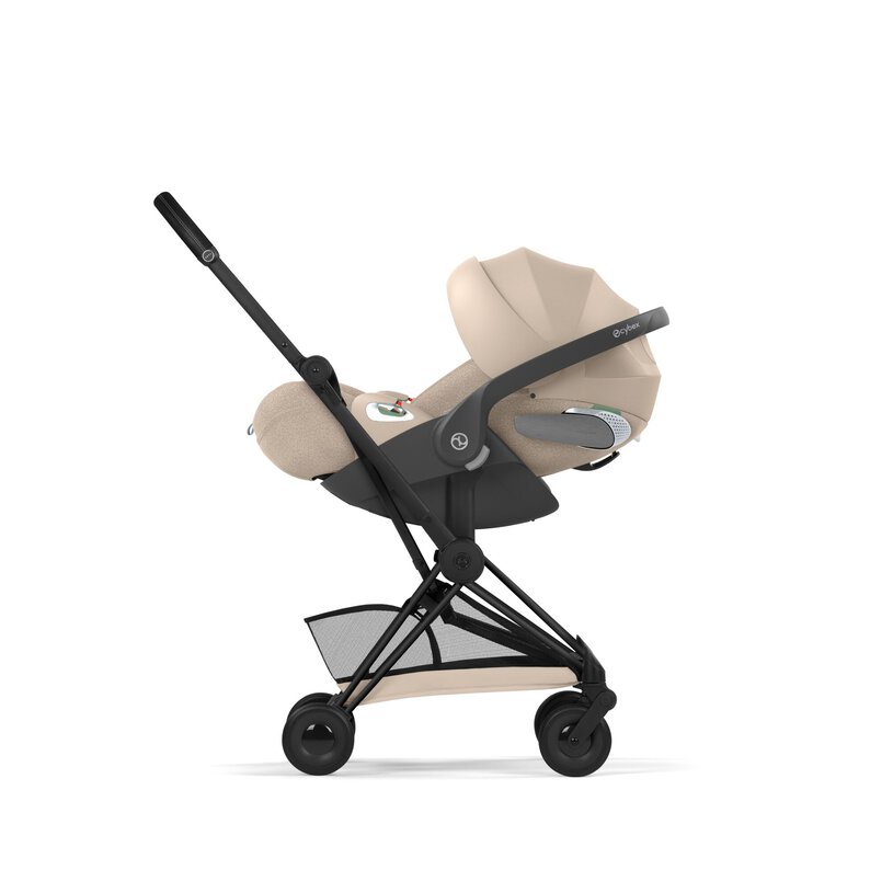 CYBEX COYA Comfort Matt Black Cozy Beige