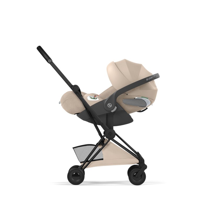 CYBEX COYA Style Matt Black - Cozy Beige