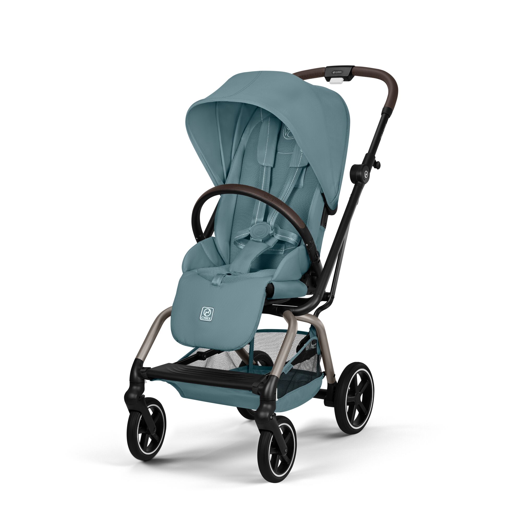 CYBEX EEZY S TWIST +2 Stormy Blue - Taupe rám