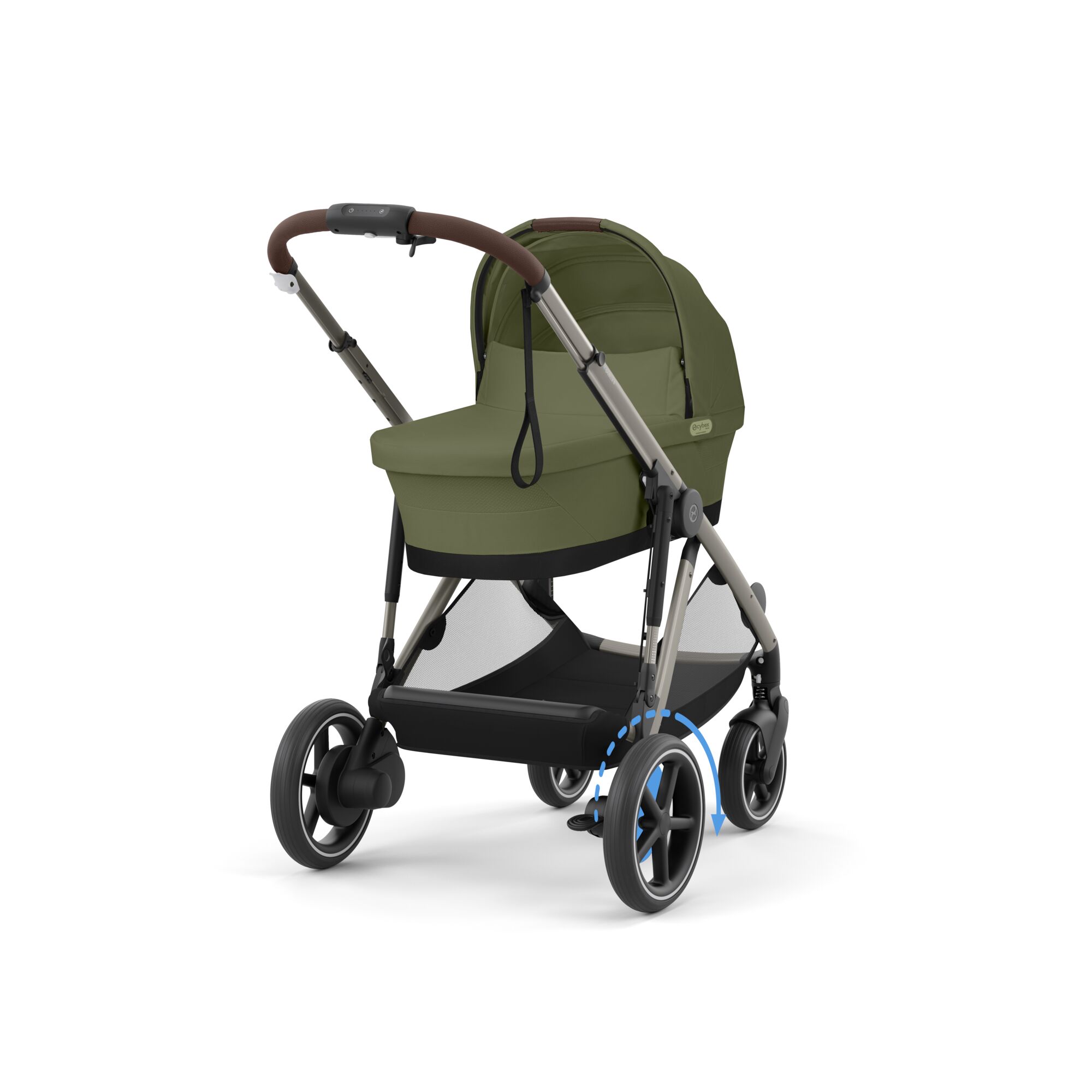 Cybex e-Gazelle S Kombinovaný kočík Moss Green