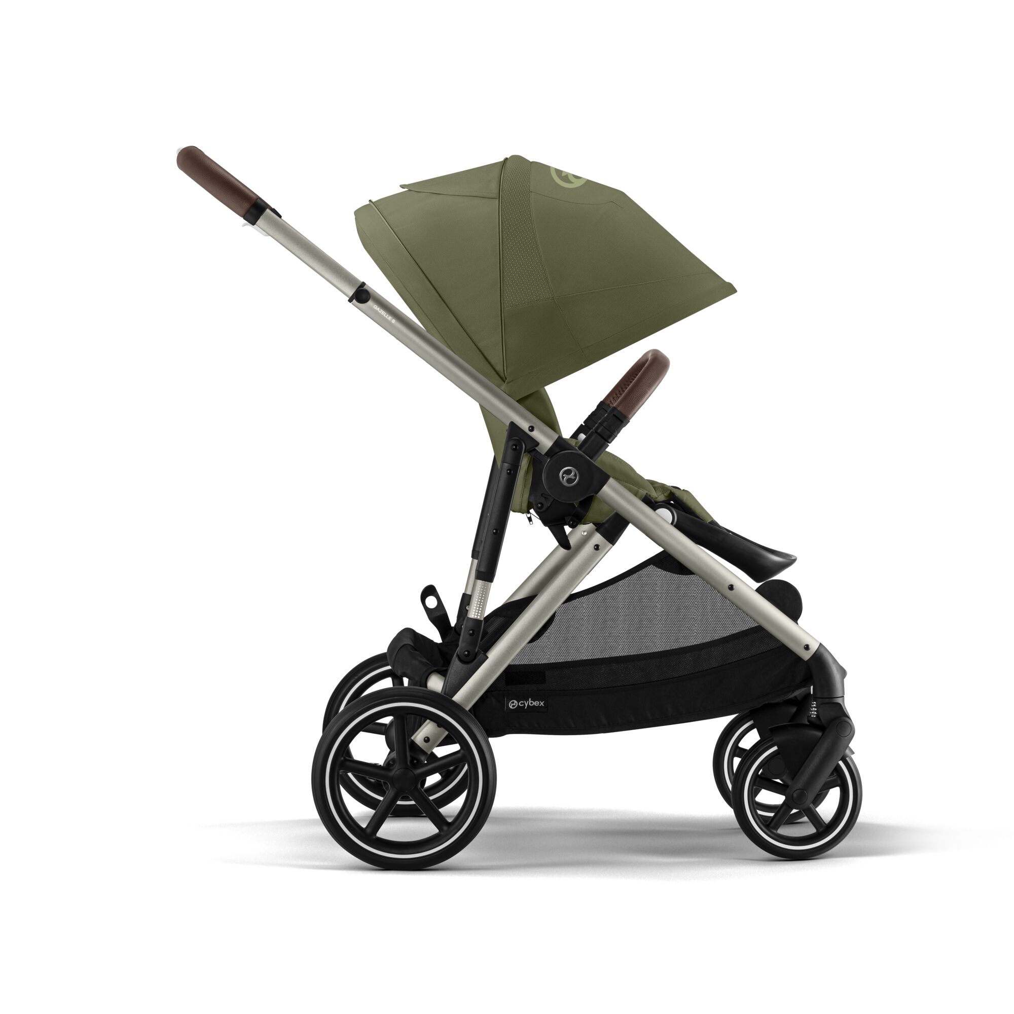 Cybex Gazelle S Kombinovaný kočík SET S - Moss Green - Taupe Rám