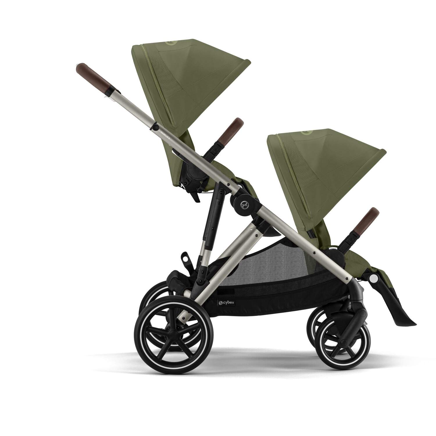 Cybex Gazelle S Kombinovaný kočík SET S - Moss Green - Taupe Rám