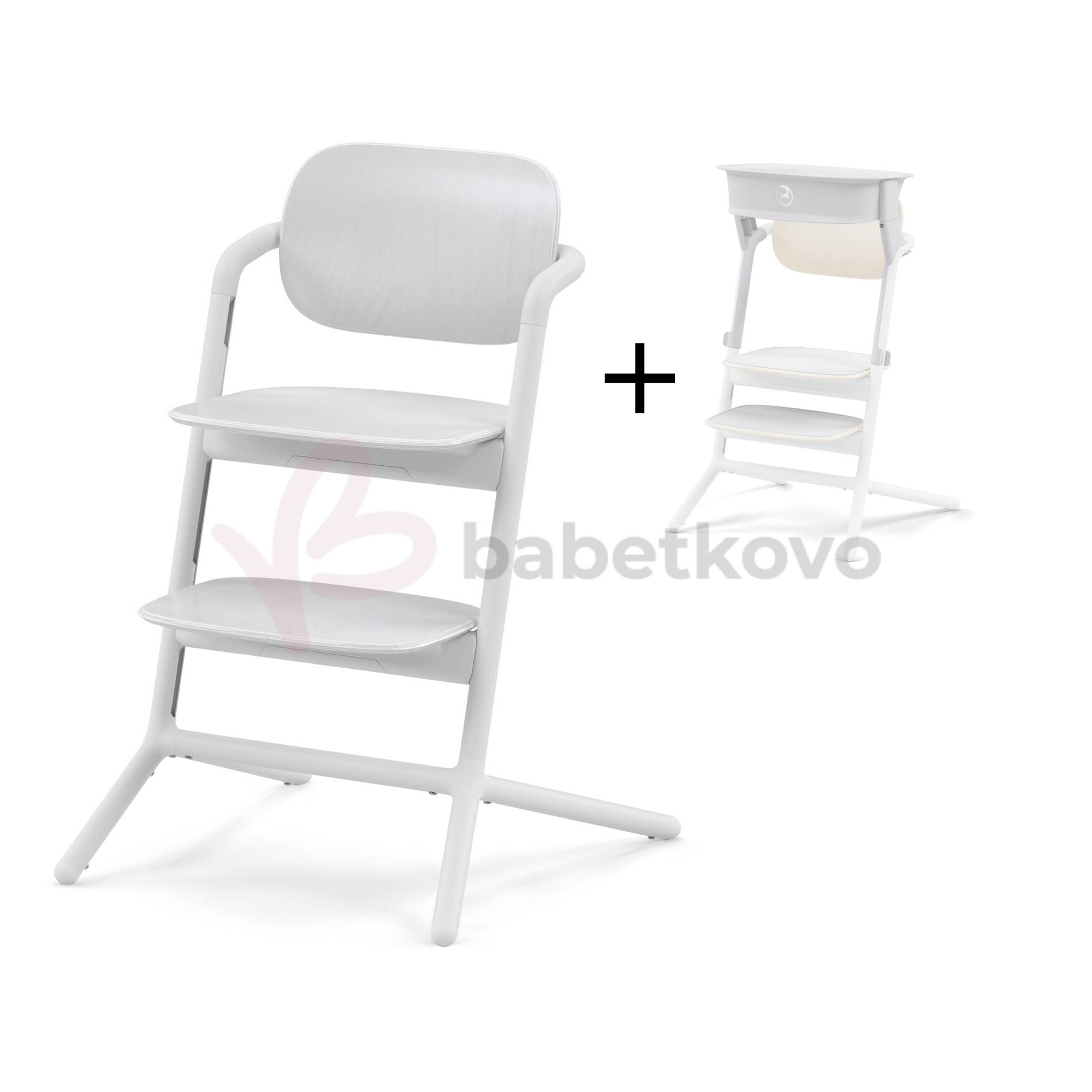 CYBEX LEMO Stolička All White + učiaca veža