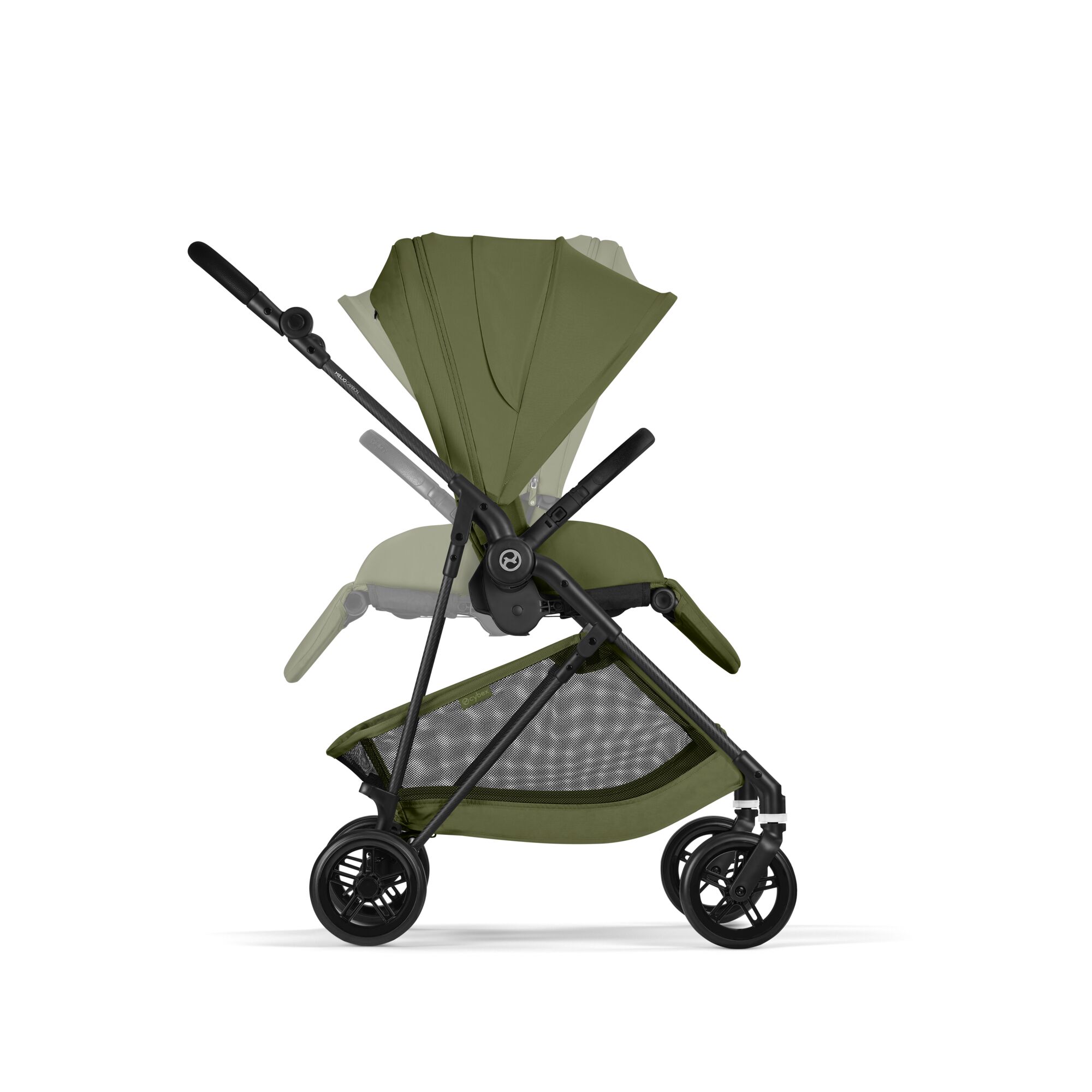 CYBEX MELIO Carbon Moss Green 2026