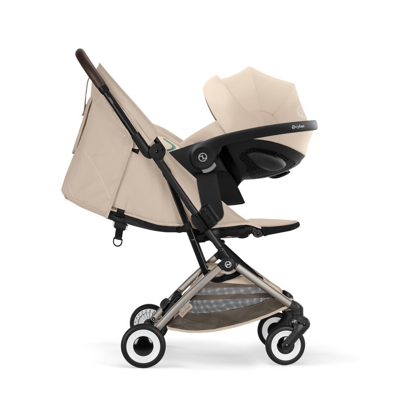 CYBEX ORFEO Almond Beige - Taupe rám 2026