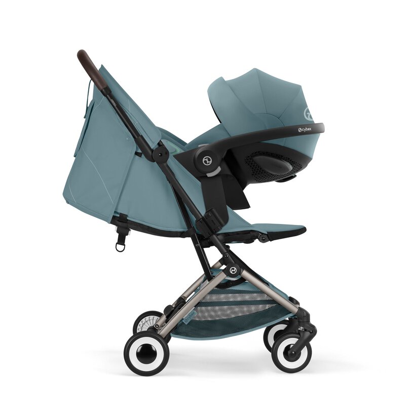 CYBEX ORFEO Stormy Blue - Taupe rám 2026