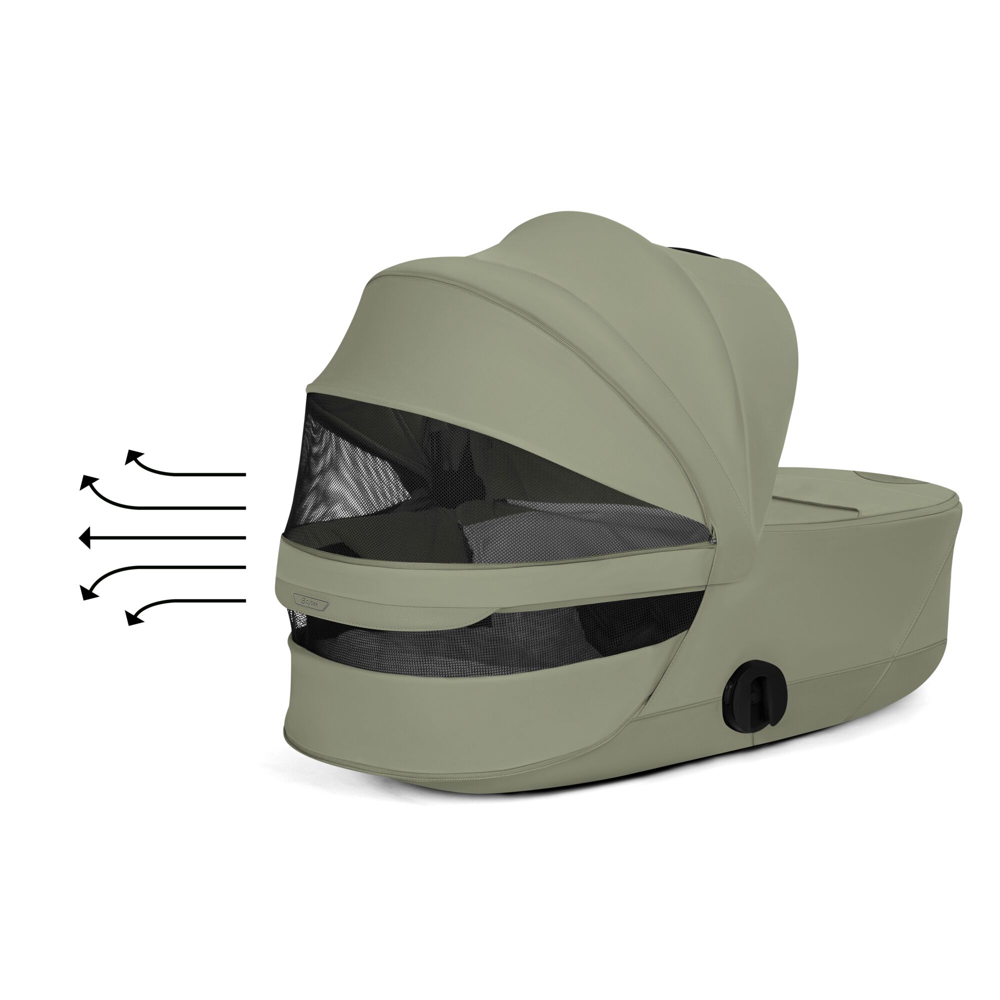 CYBEX PRIAM 5 Style Hlboká skladacia vanička Sage Green