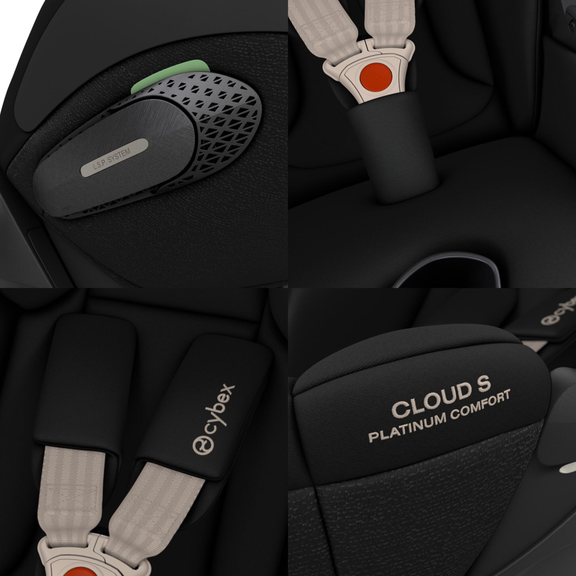 CYBEX Cloud S Sepia Black